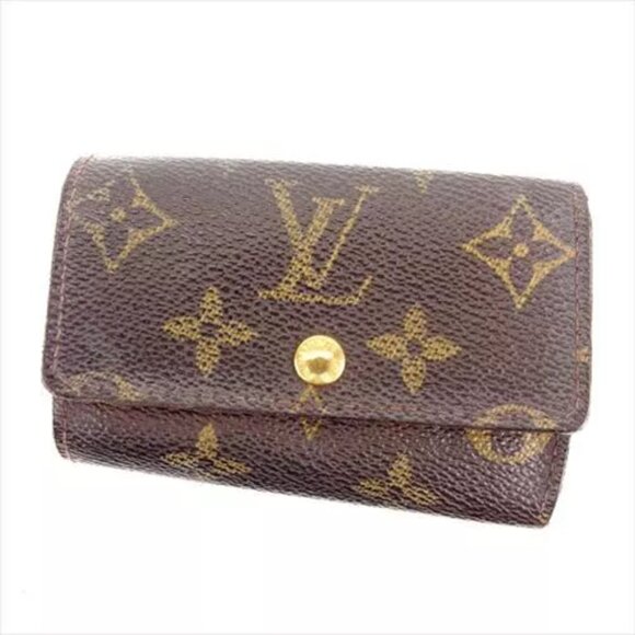 Louis Vuitton Key holder Key case Monogram Brown Woman Authentic Used - Picture 1 of 6